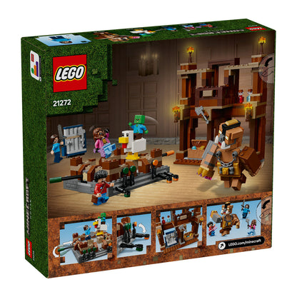 21272 LEGO Minecraft Woodland Mansion Fighting Ring Gamer Toy with Mob Figures