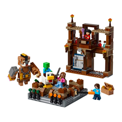 21272 LEGO Minecraft Woodland Mansion Fighting Ring Gamer Toy with Mob Figures