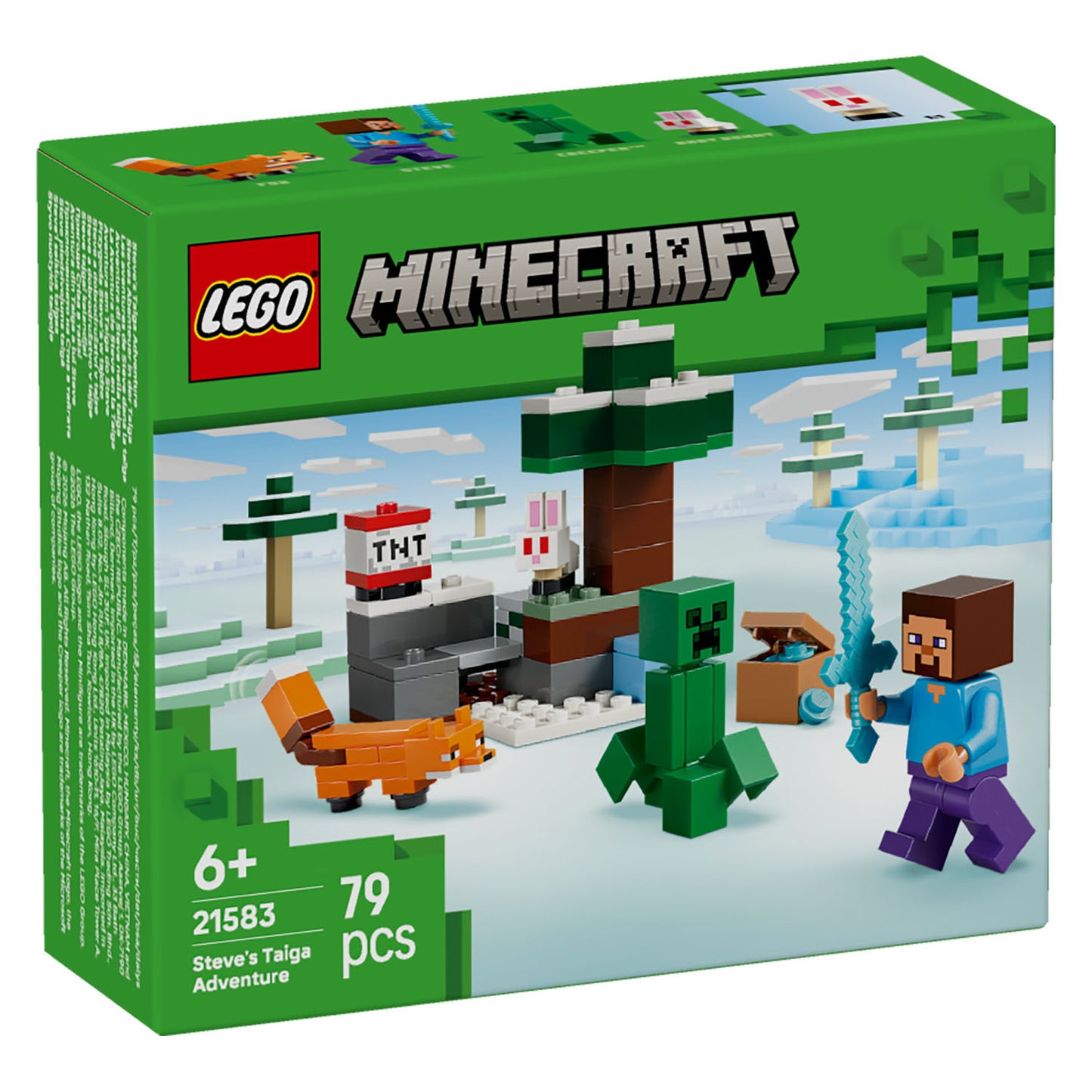 21583 LEGO Minecraft Steve's Taiga Adventure