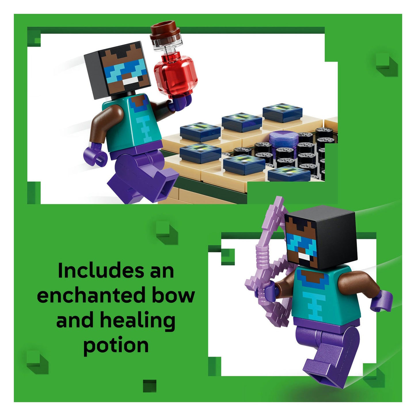 21584 LEGO Minecraft Nether & End Portal Journey