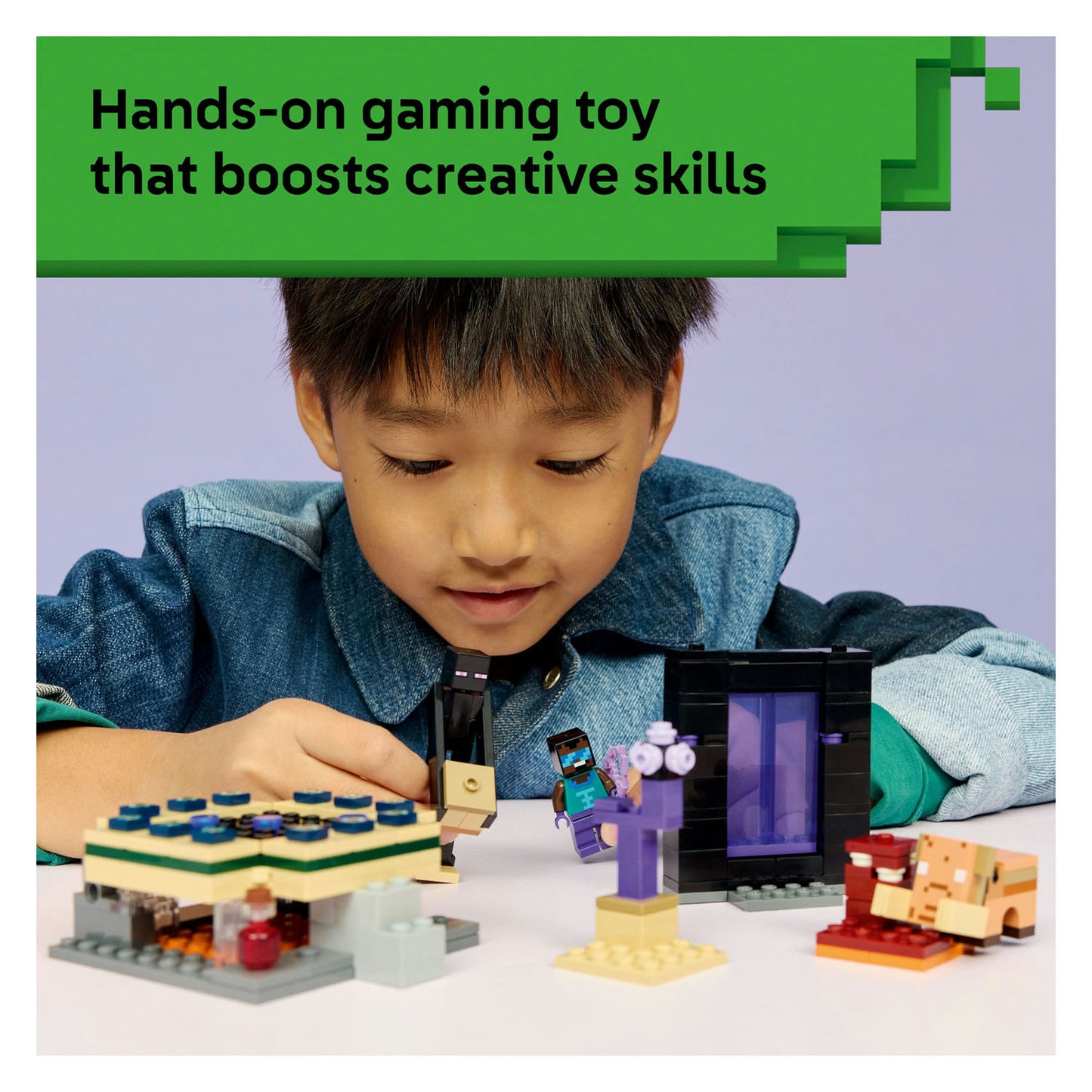 21584 LEGO Minecraft Nether & End Portal Journey