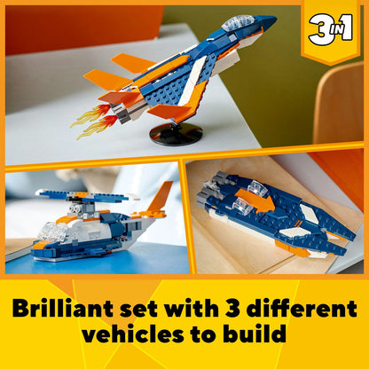 31126 LEGO Creator Supersonic jet