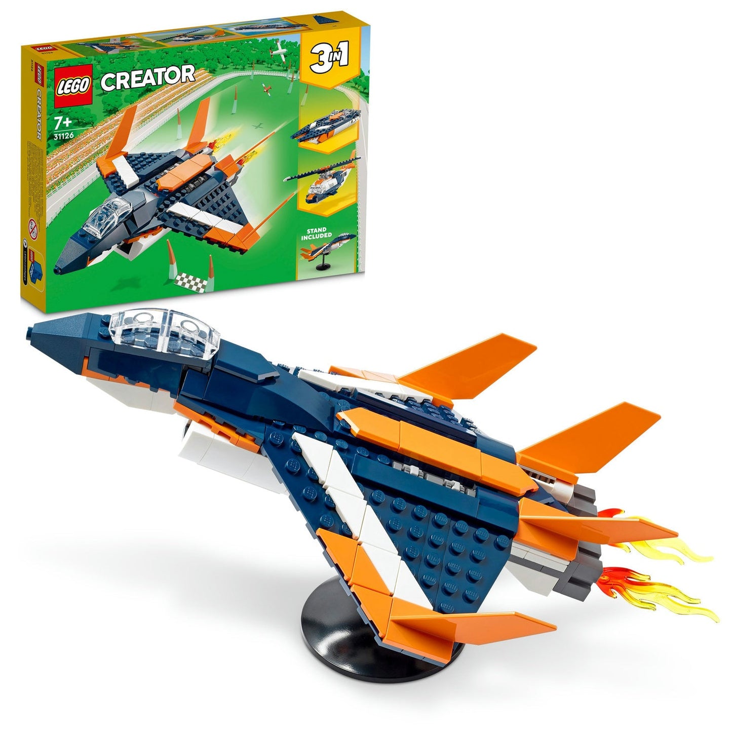 31126 LEGO Creator Supersonic jet