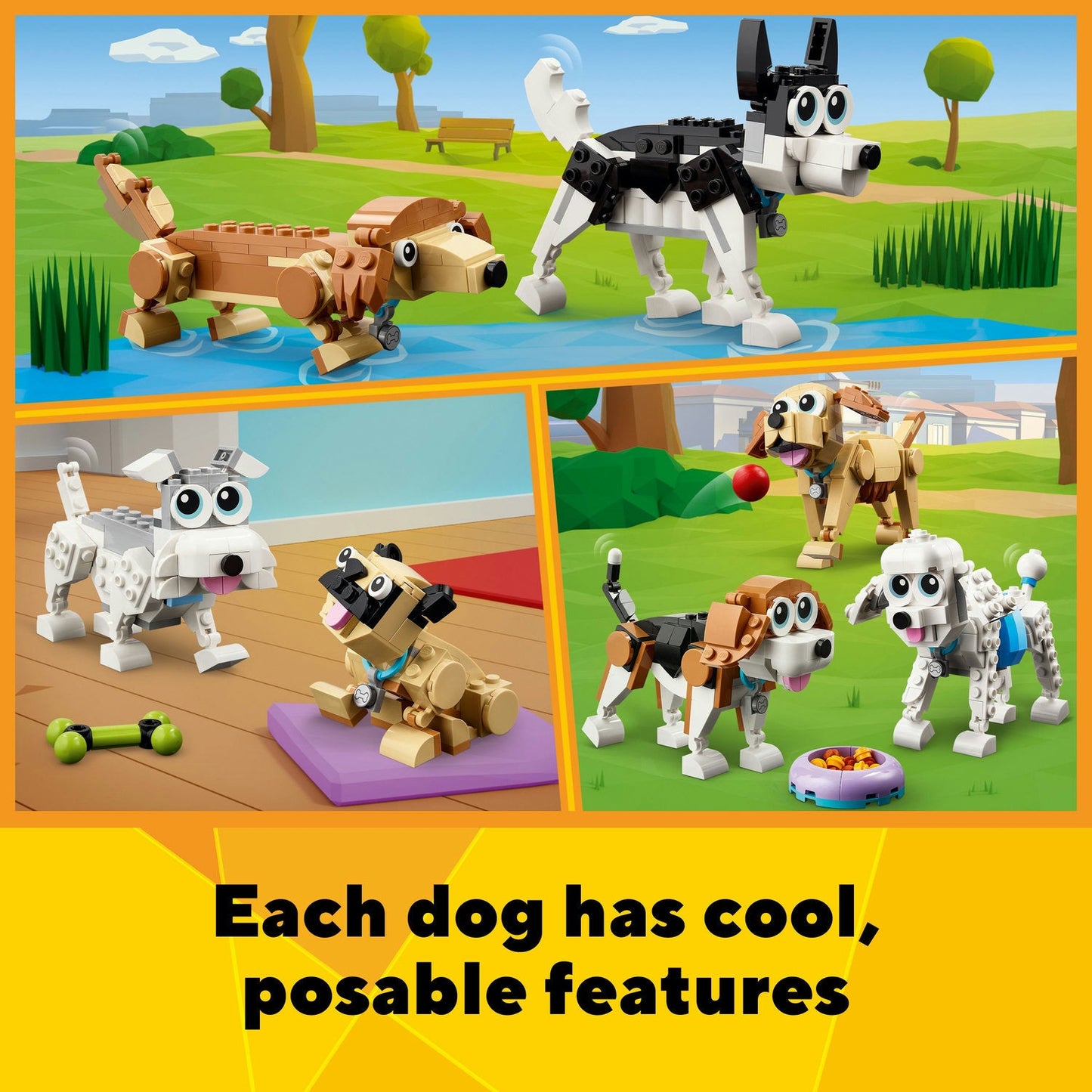 31137 LEGO Creator Adorable Dogs