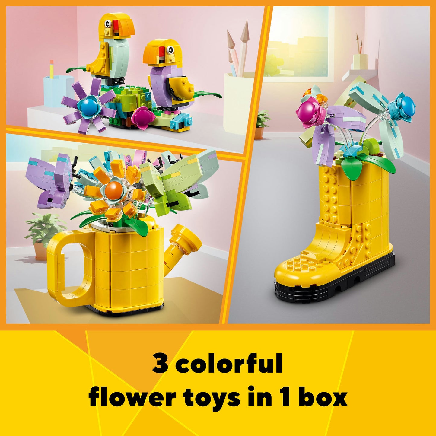 31149 LEGO Creator Flowers in Watering Can