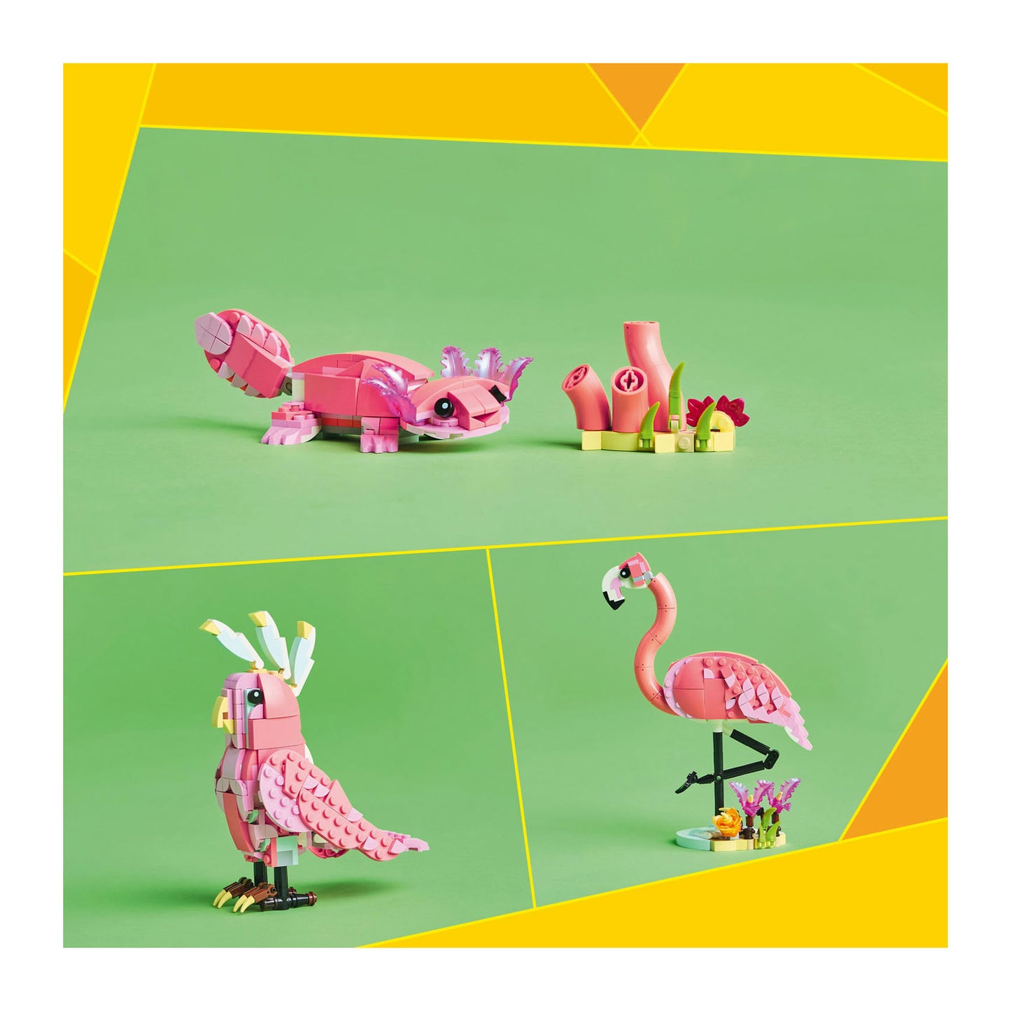 31170 LEGO Creator 3in1 Wild Animals: Pink Flamingo Animal Toy Playset
