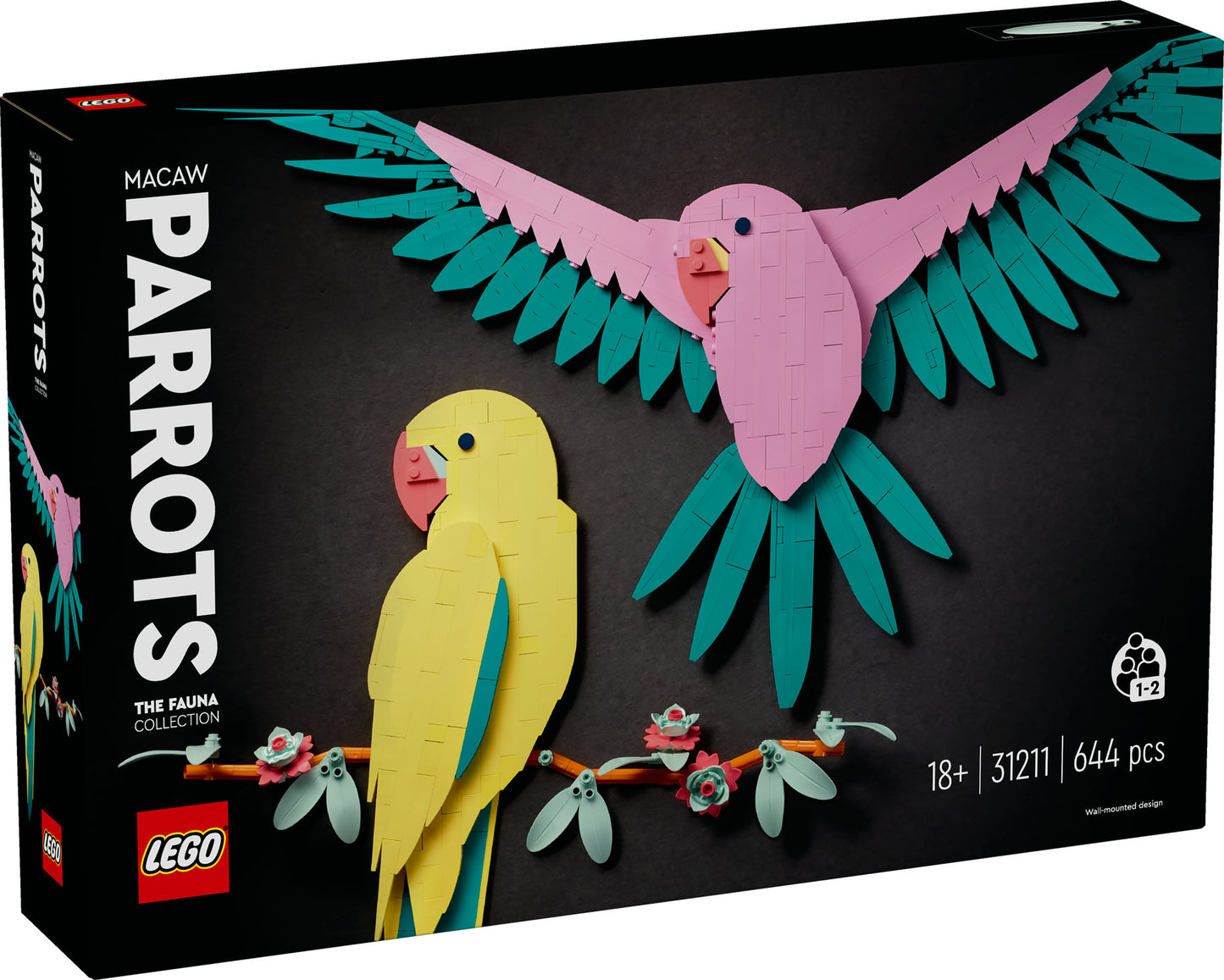 31211 LEGO ART The Fauna Collection – Macaw Parrots