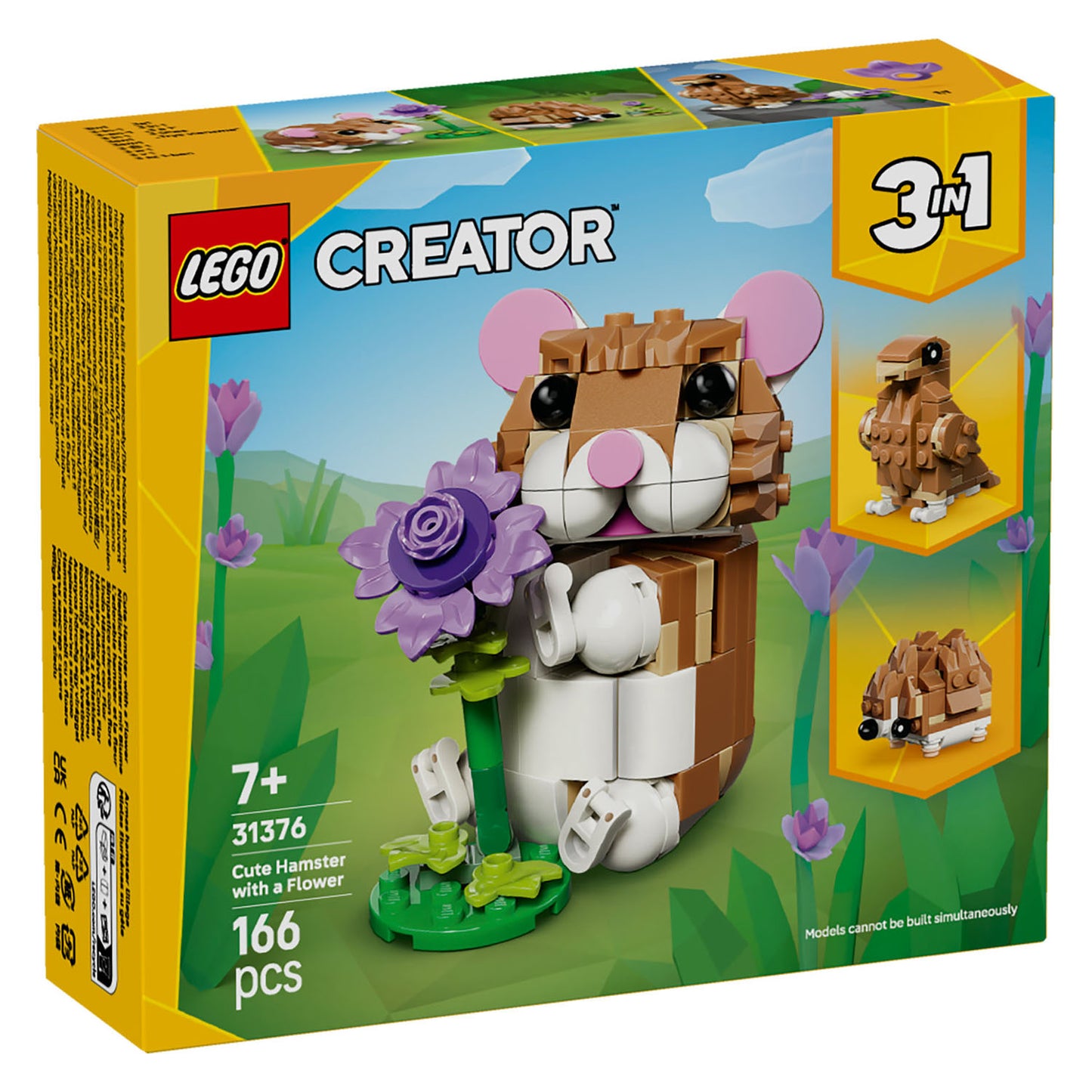 31376 LEGO Creator Cute Hamster with a Flower