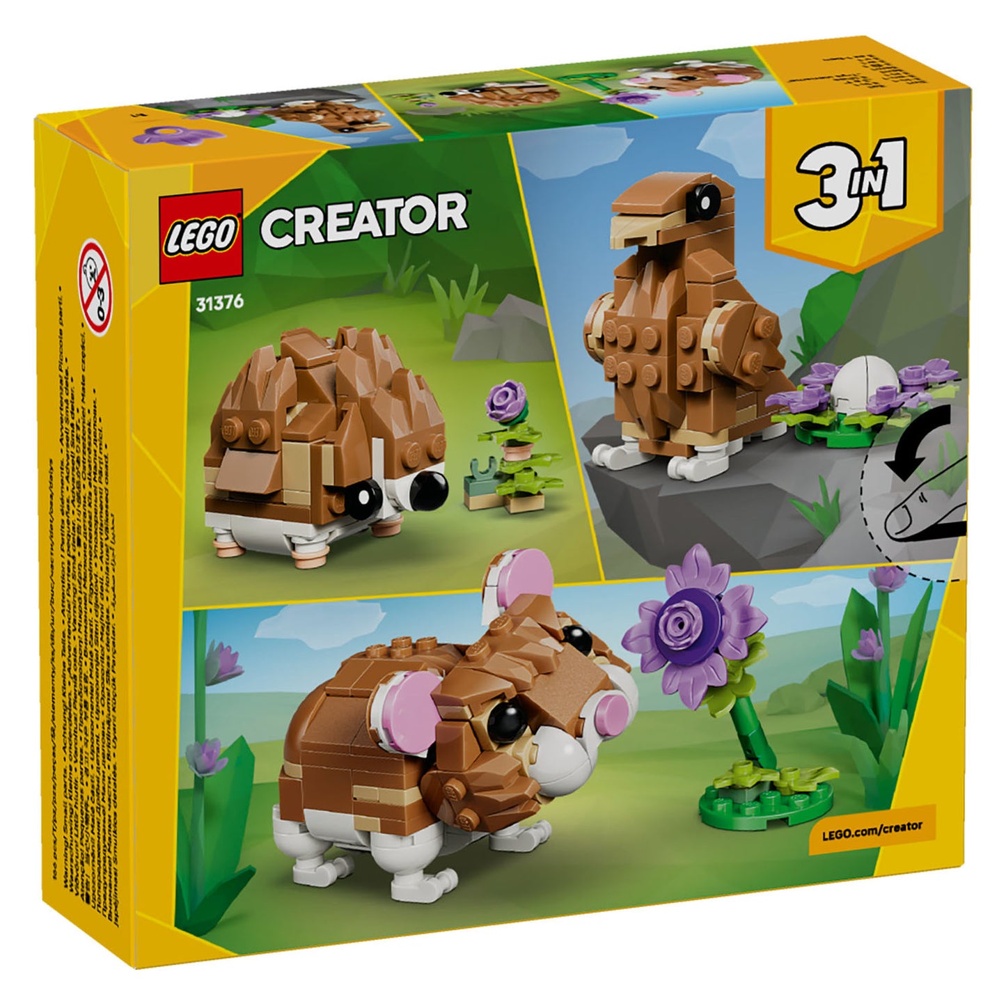 31376 LEGO Creator Cute Hamster with a Flower