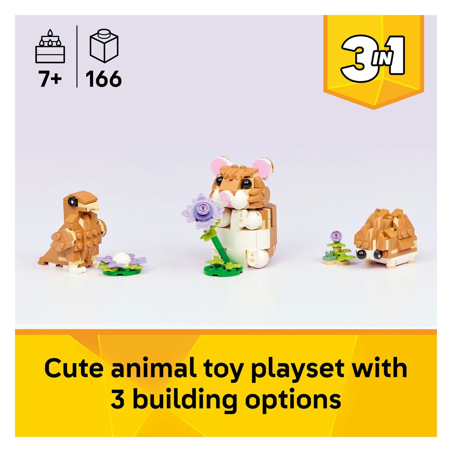 31376 LEGO Creator Cute Hamster with a Flower
