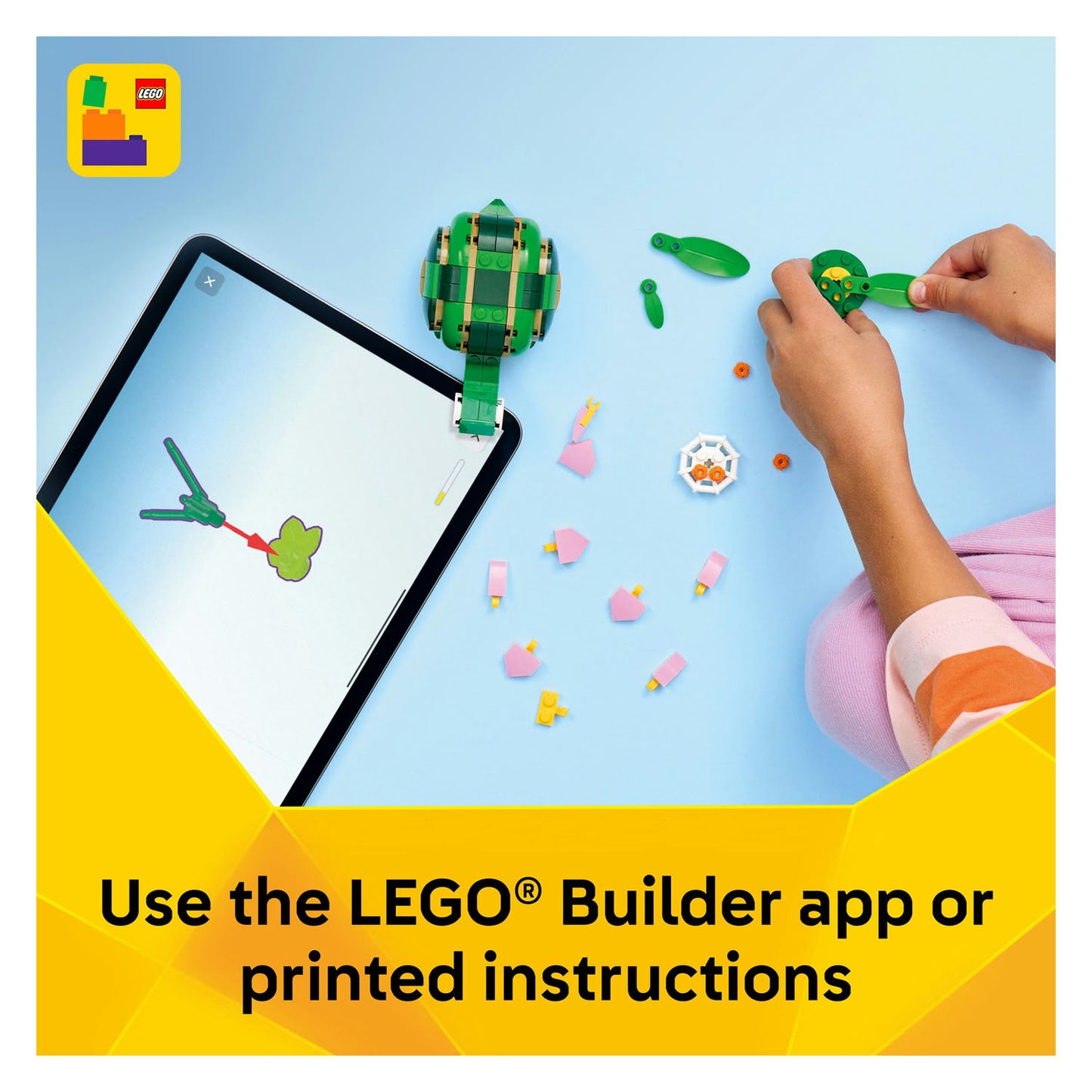 31377 LEGO Creator Turtle with a Water Lily Flower