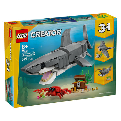 31381 LEGO Creator Fierce Shark with a Treasure Chest