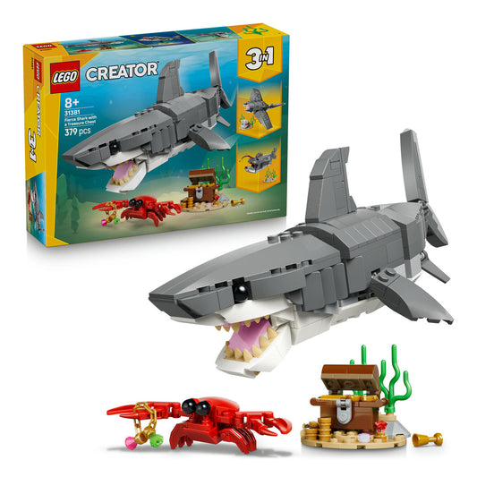 31381 LEGO Creator Fierce Shark with a Treasure Chest