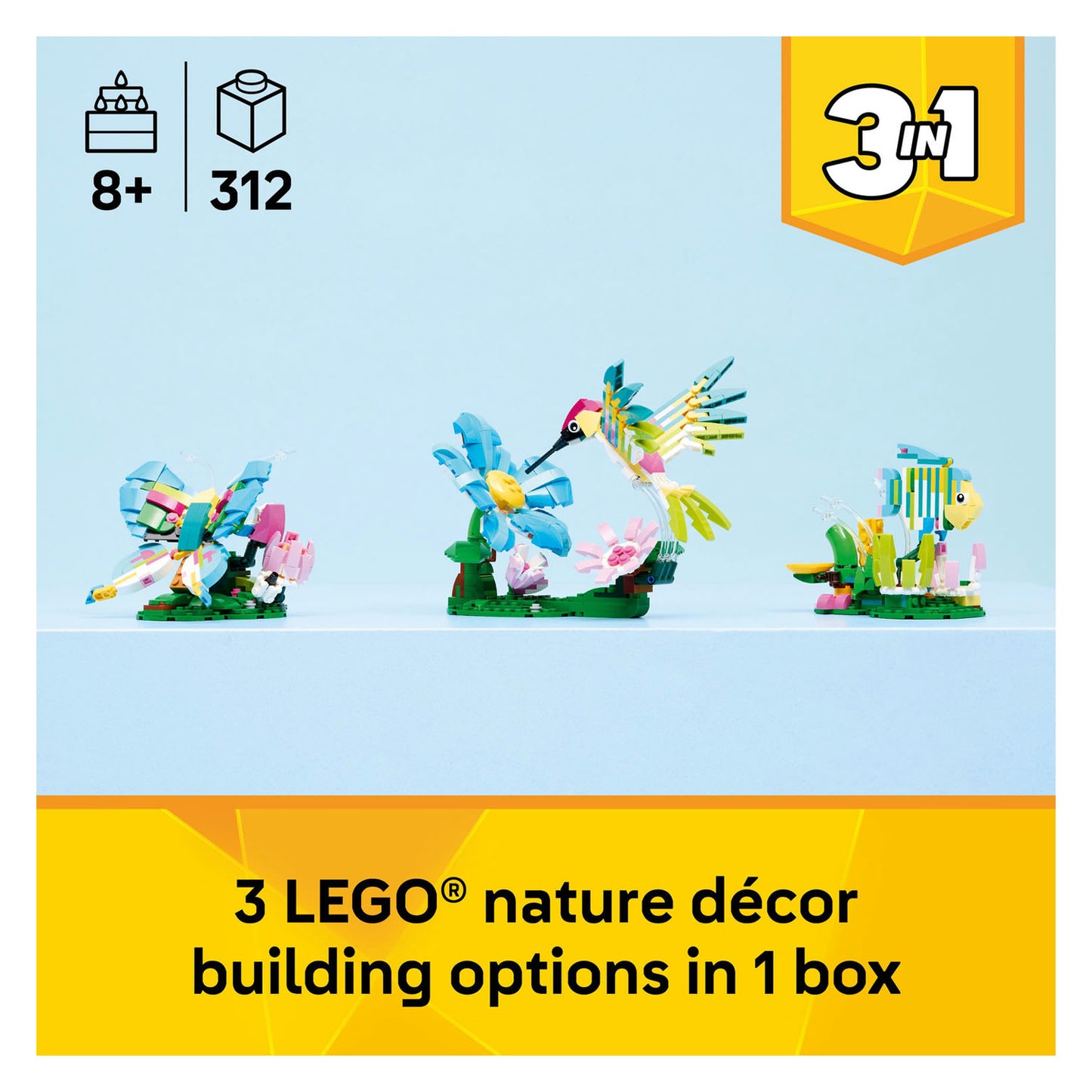 31384 LEGO Creator Wild Animals: Colorful Hummingbird