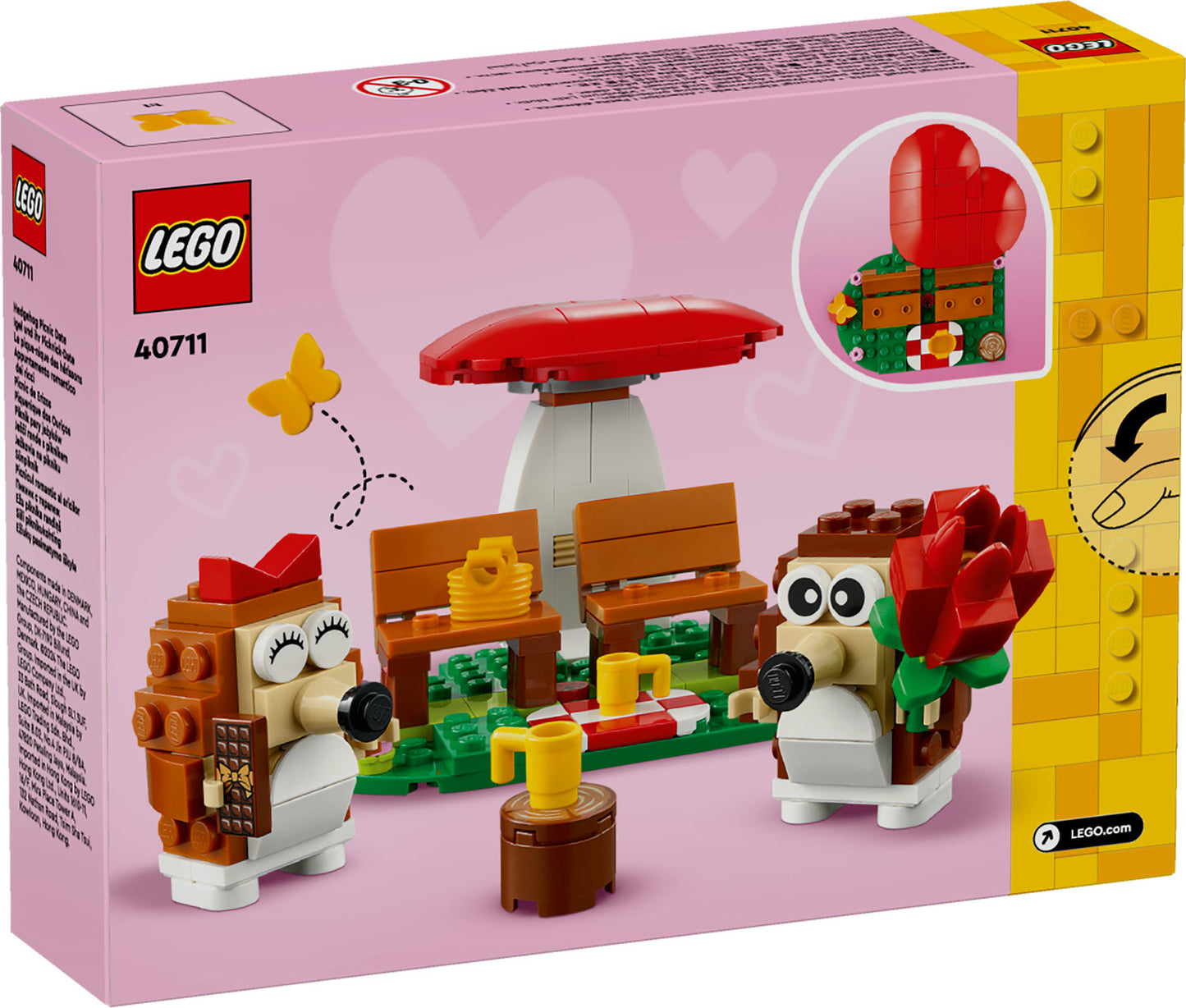 40711 LEGO Iconic Hedgehog Picnic Date