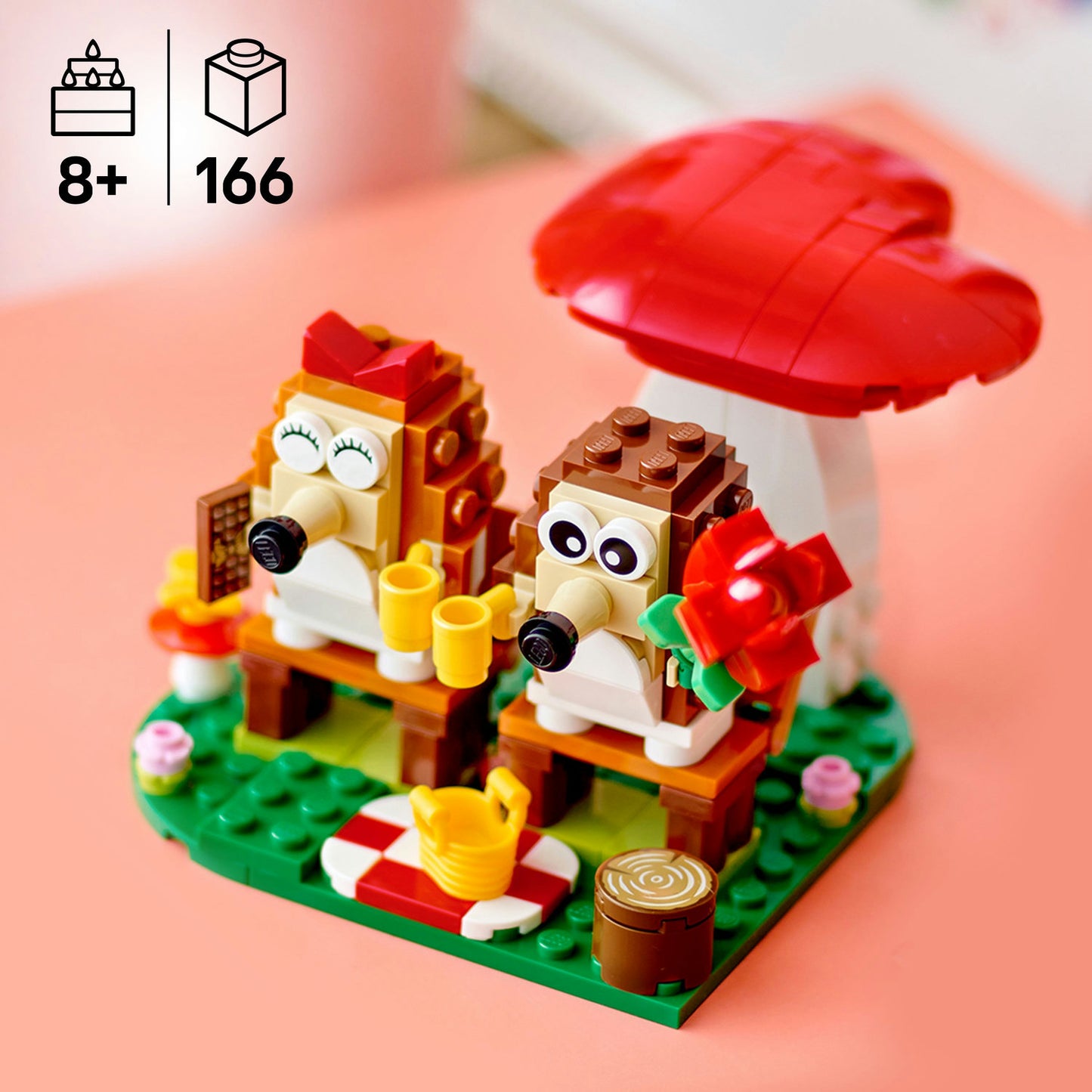 40711 LEGO Iconic Hedgehog Picnic Date