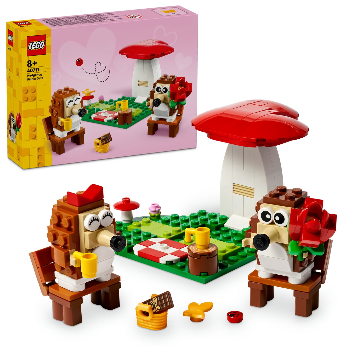 40711 LEGO Iconic Hedgehog Picnic Date