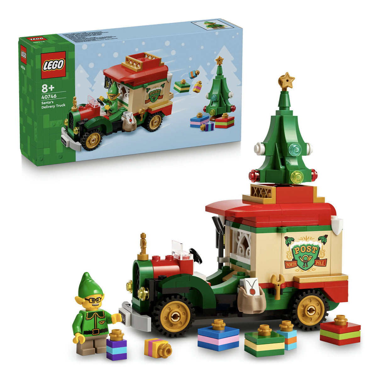 40746 Santa's Delivery Truck – Brickem LEGO Online Store
