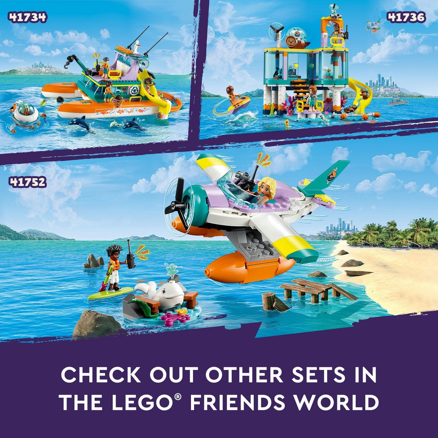 41752 LEGO Friends Sea Rescue Plane