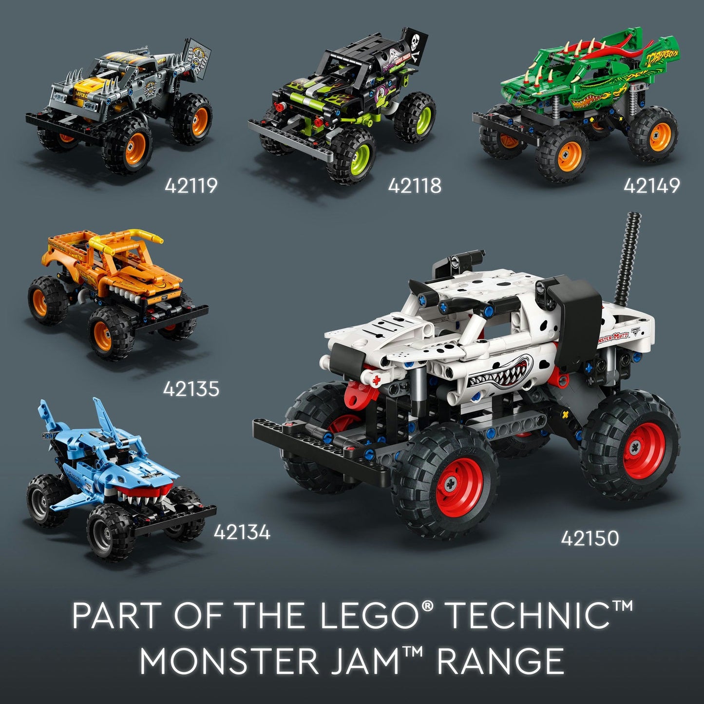 42150 LEGO Technic Monster Jam™ Monster Mutt™ Dalmatian