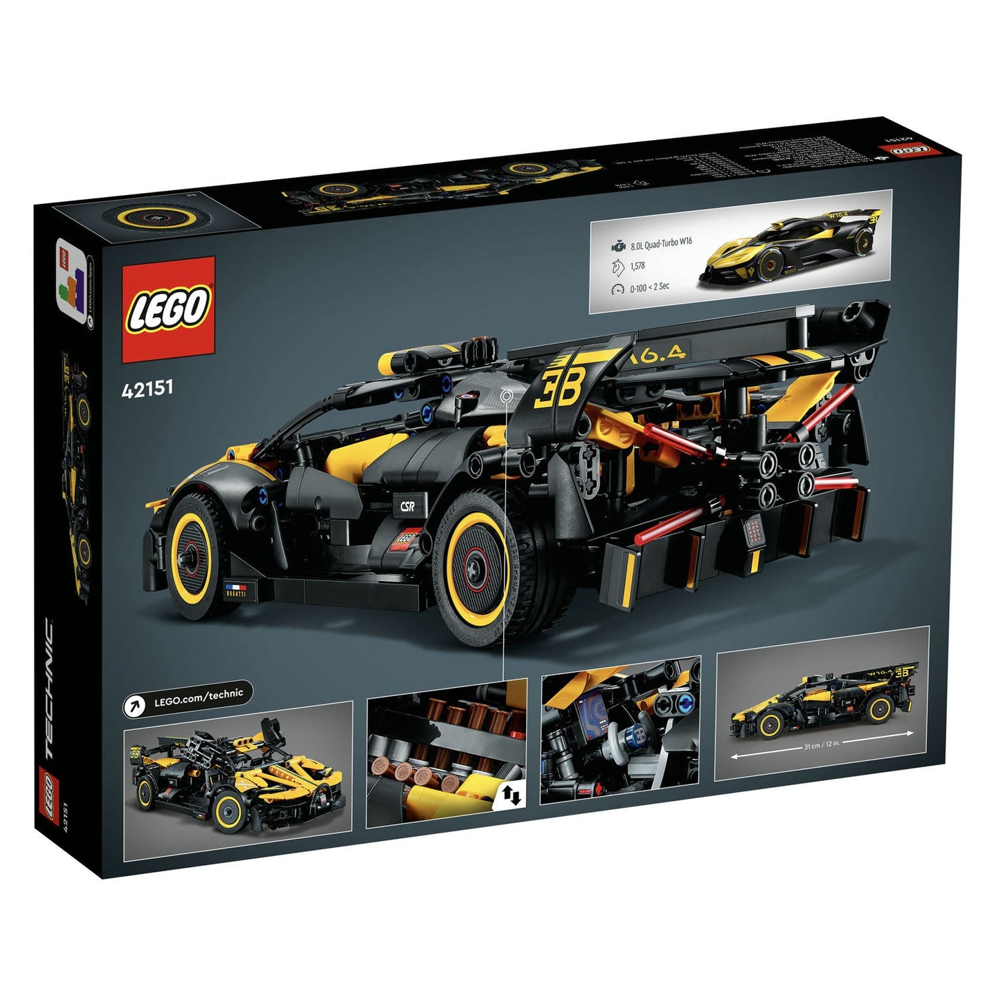 42151 LEGO Technic Bugatti Bolide