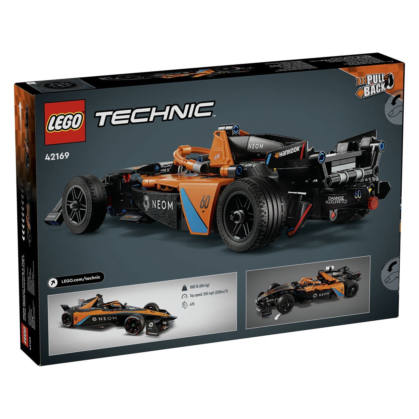 42169 LEGO Technic NEOM McLaren Formula E Race Car