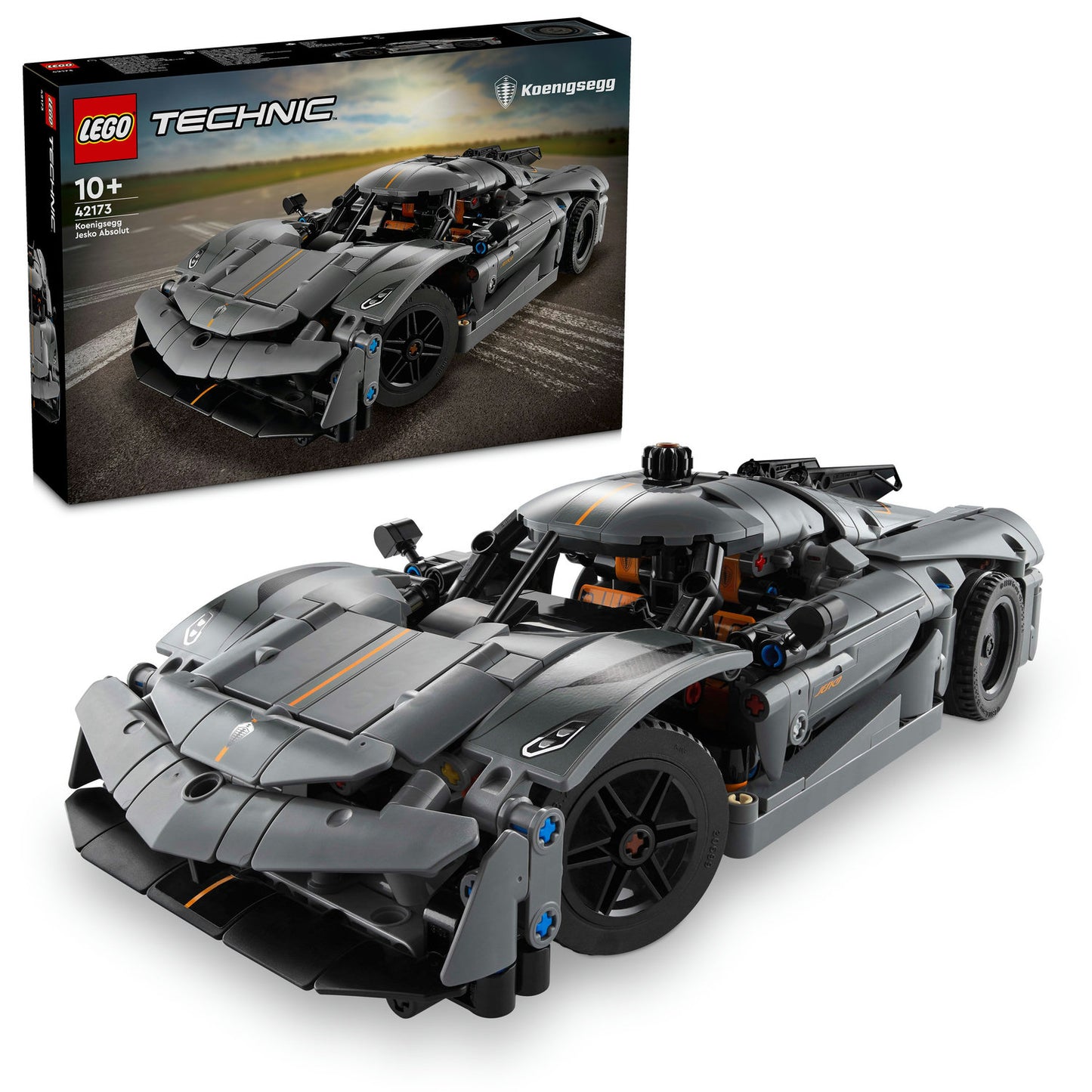 42173 LEGO Technic Koenigsegg Jesko Absolut Gray Hypercar