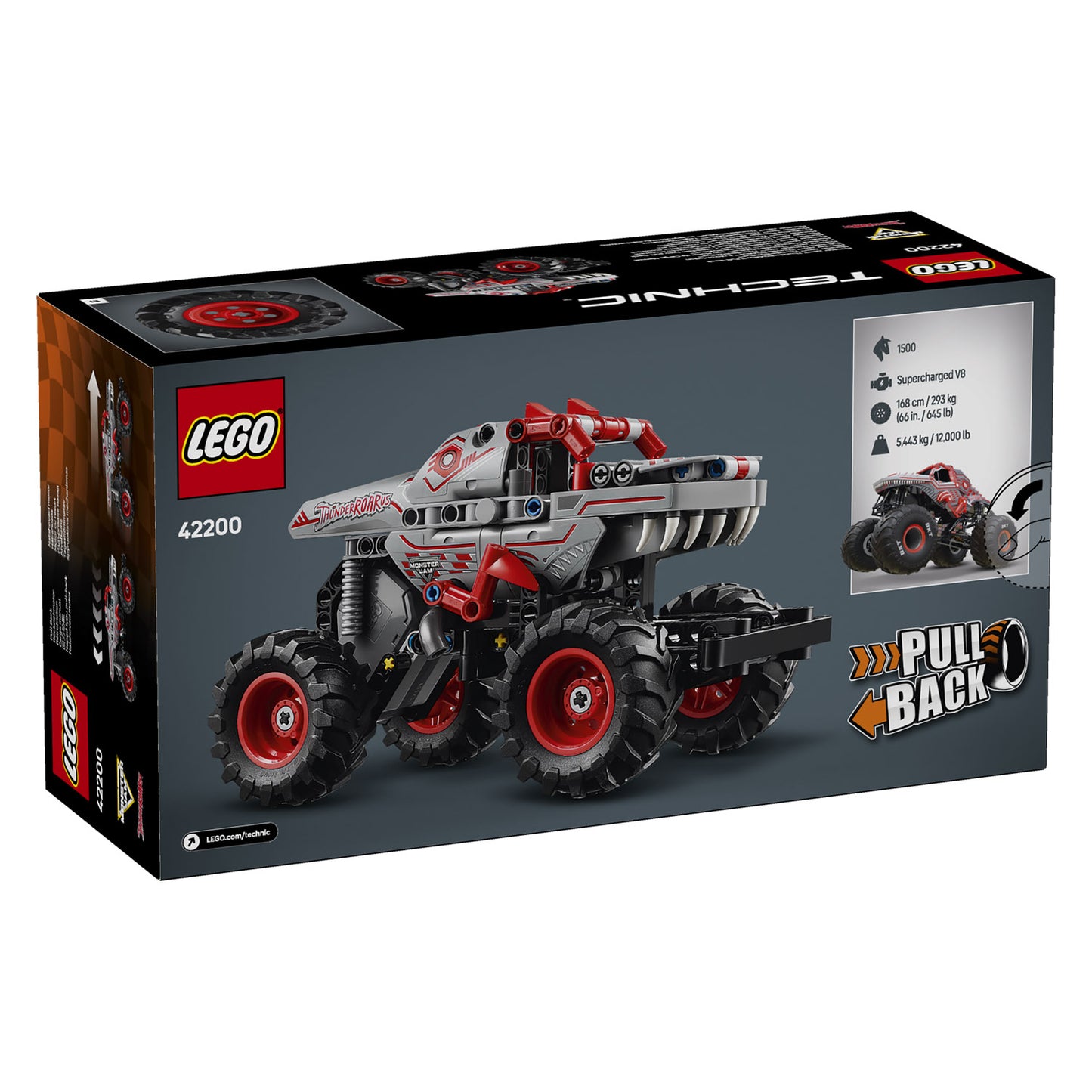 42200 LEGO Technic Monster Jam? ThunderROARus? Pull-Back