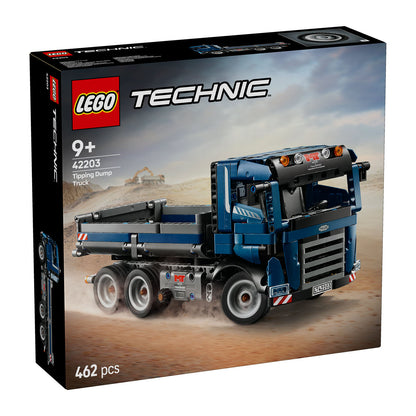 42203 LEGO Technic Tipping Dump Truck Toy, Blue Construction Vehicle Set