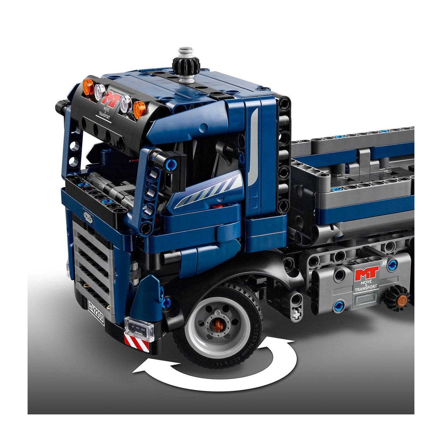 42203 LEGO Technic Tipping Dump Truck Toy, Blue Construction Vehicle Set