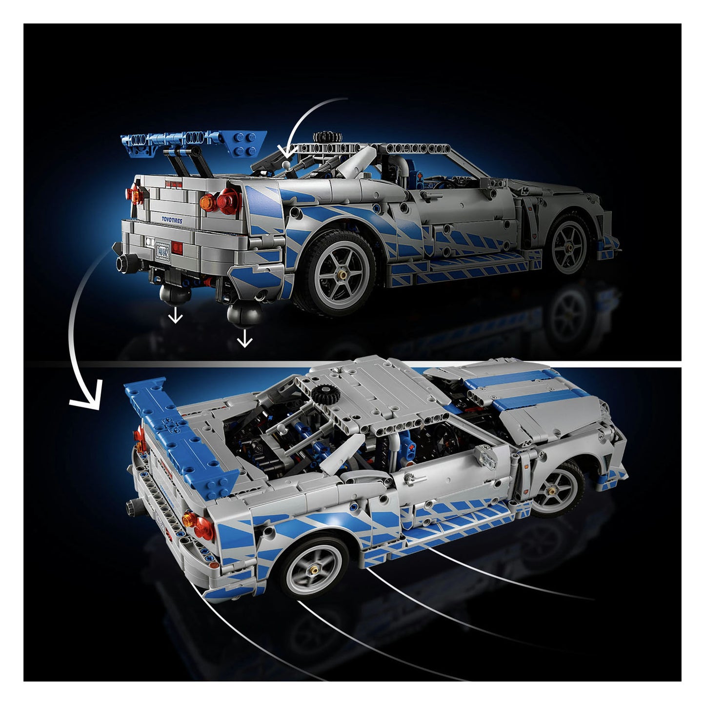 42210 LEGO Technic 2 Fast 2 Furious Nissan Skyline GT-R (R3