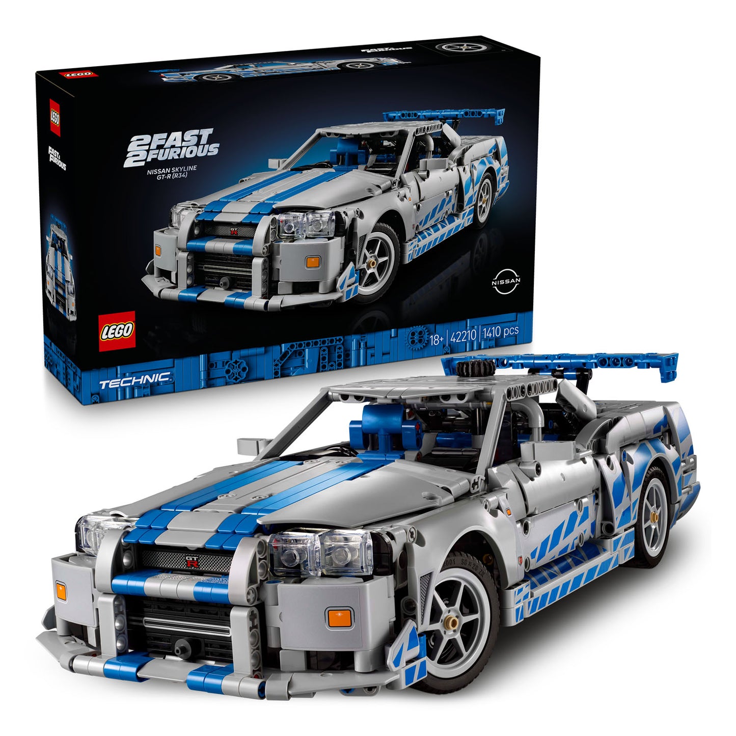 42210 LEGO Technic 2 Fast 2 Furious Nissan Skyline GT-R (R3
