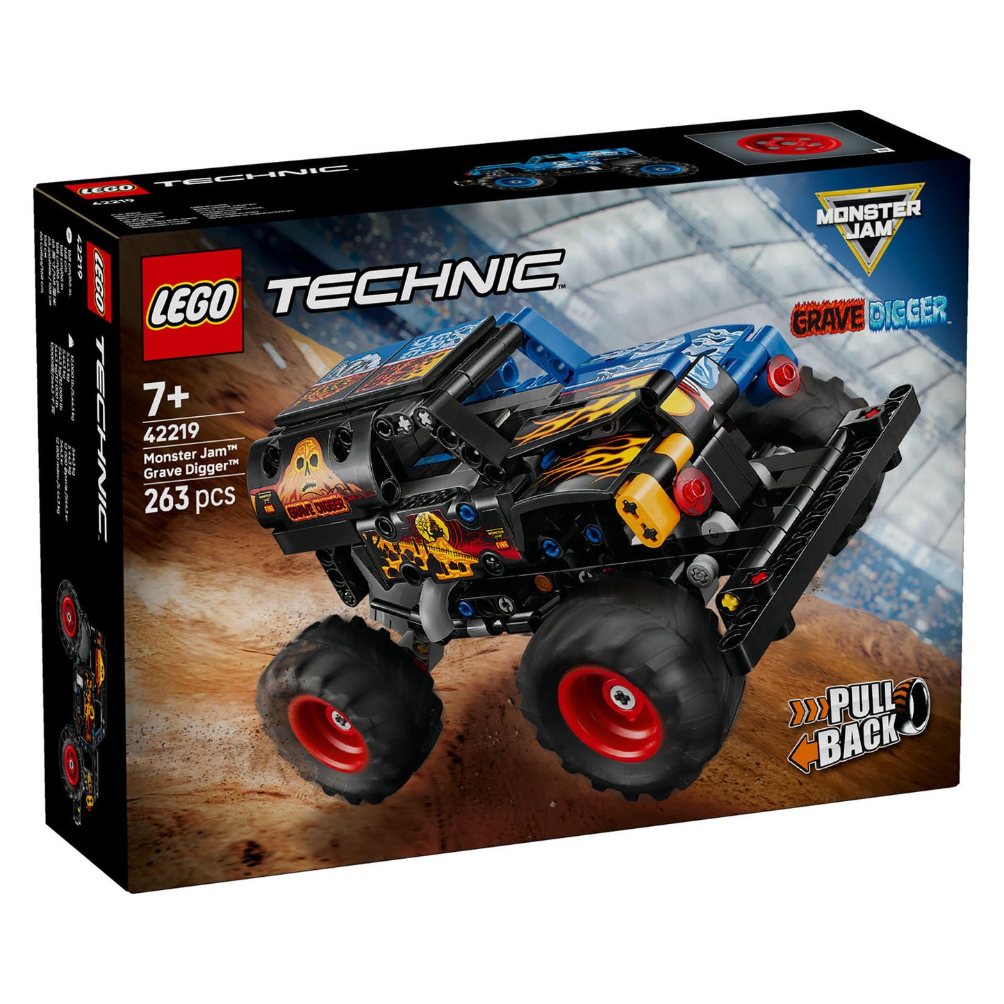 42219 LEGO Technic Monster Jam Grave Digger Fire and Ice