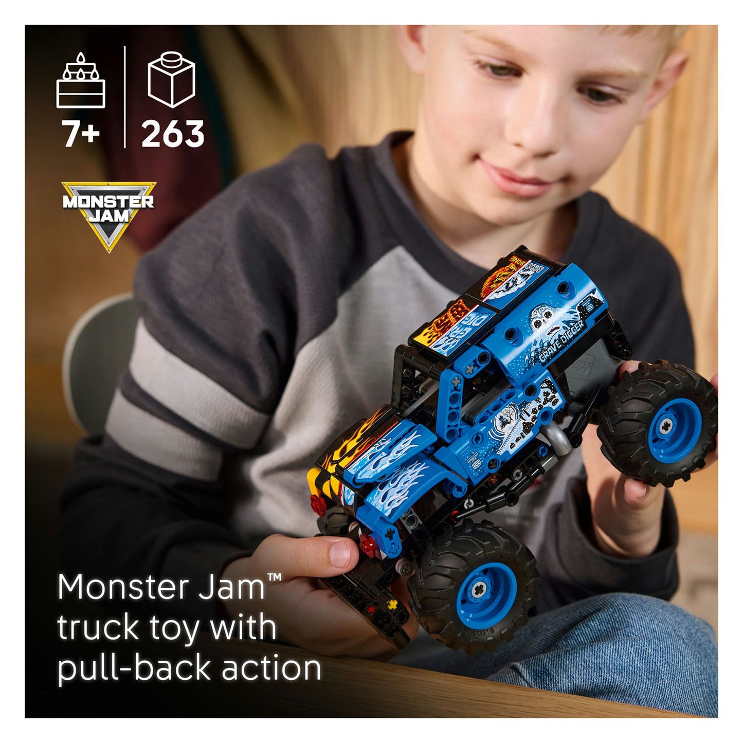 42219 LEGO Technic Monster Jam Grave Digger Fire and Ice