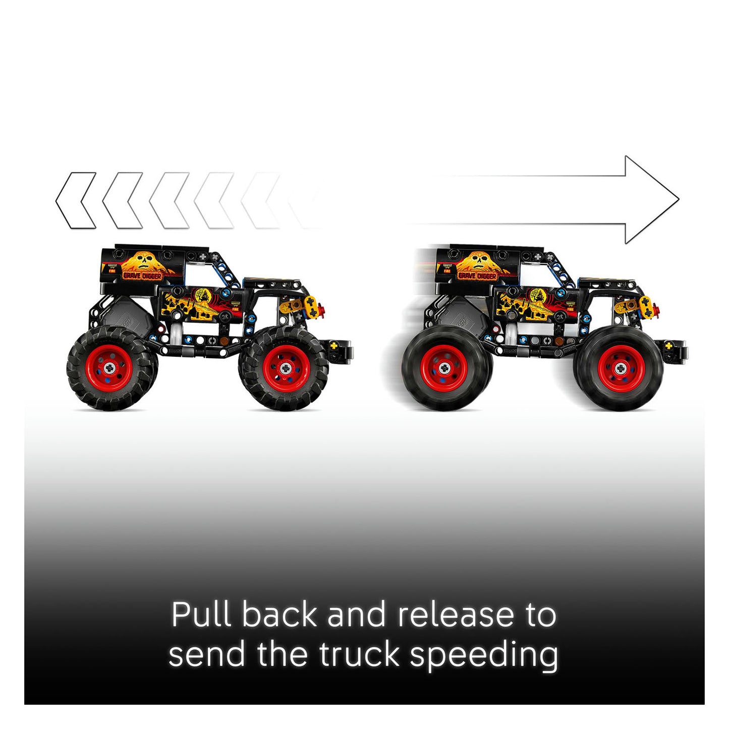 42219 LEGO Technic Monster Jam Grave Digger Fire and Ice