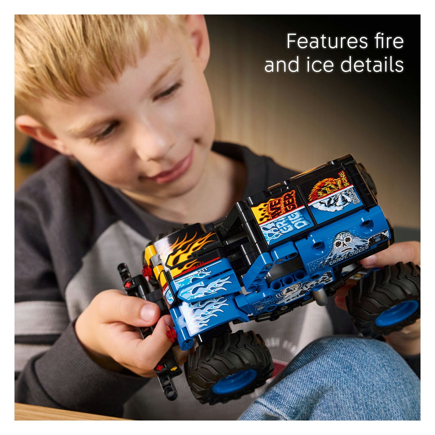 42219 LEGO Technic Monster Jam Grave Digger Fire and Ice
