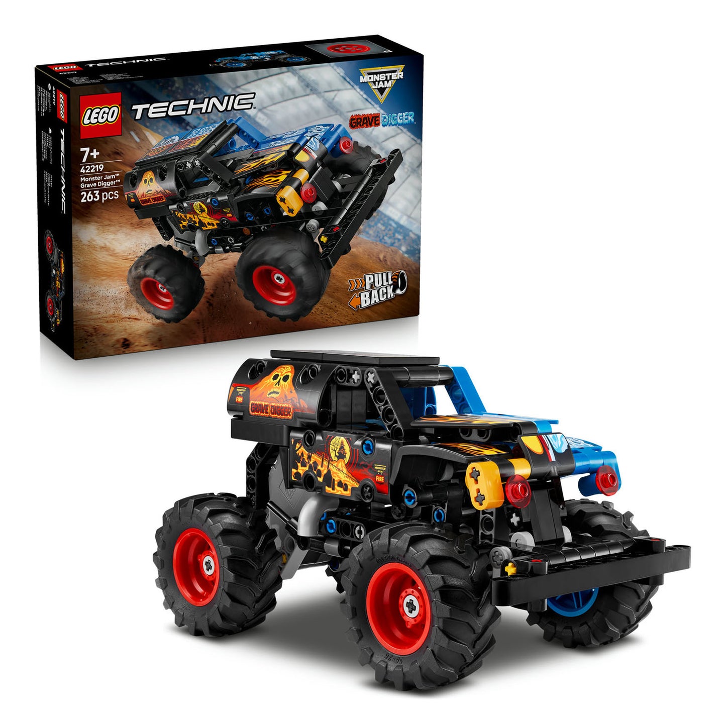 42219 LEGO Technic Monster Jam Grave Digger Fire and Ice