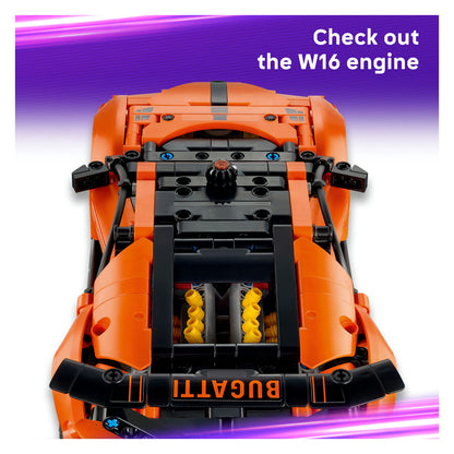 42222 LEGO Technic Bugatti Chiron Pur Sport Hypercar