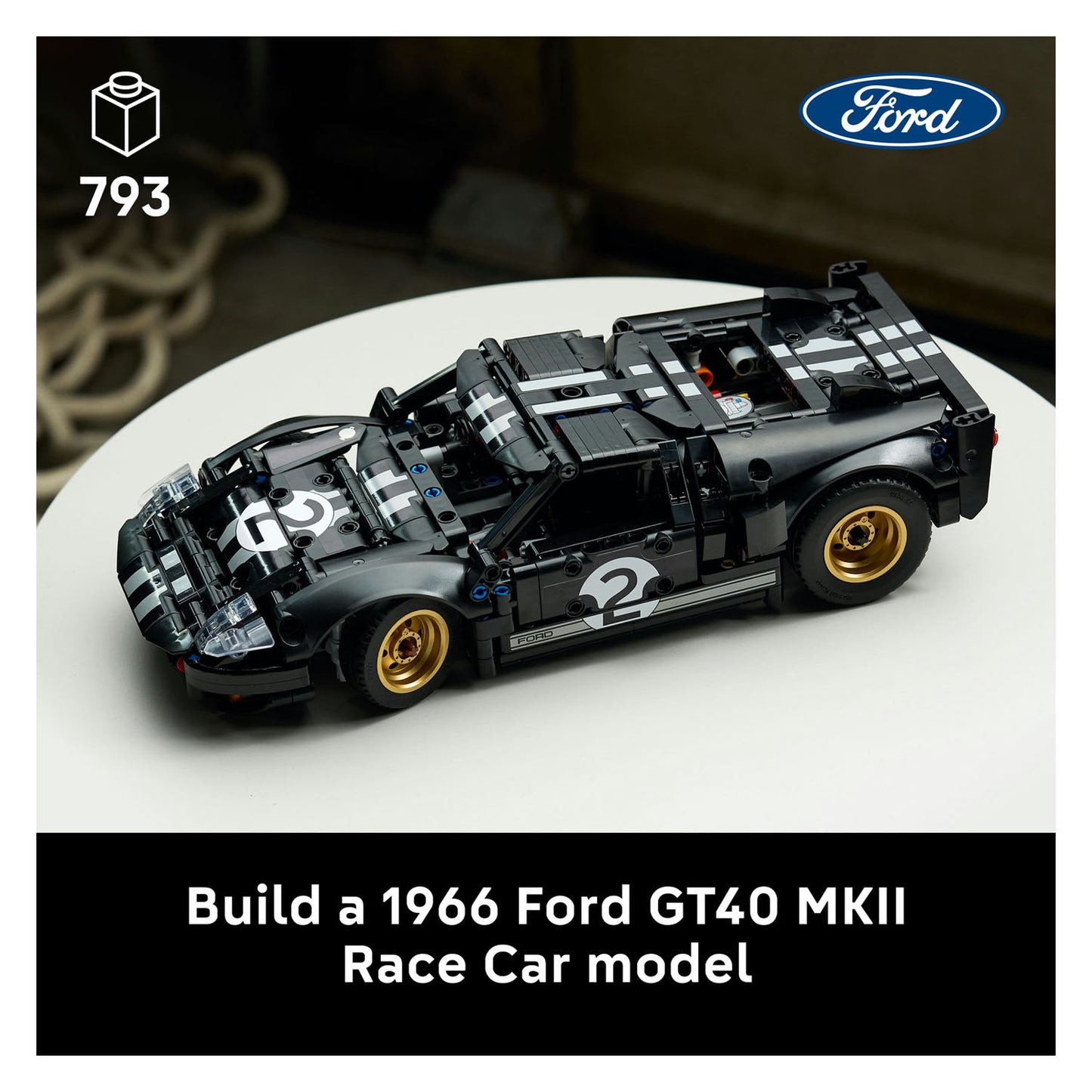 42223 LEGO Technic 1966 Ford GT40 MKII Race Car
