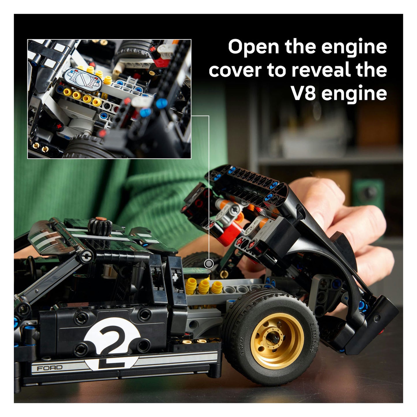 42223 LEGO Technic 1966 Ford GT40 MKII Race Car