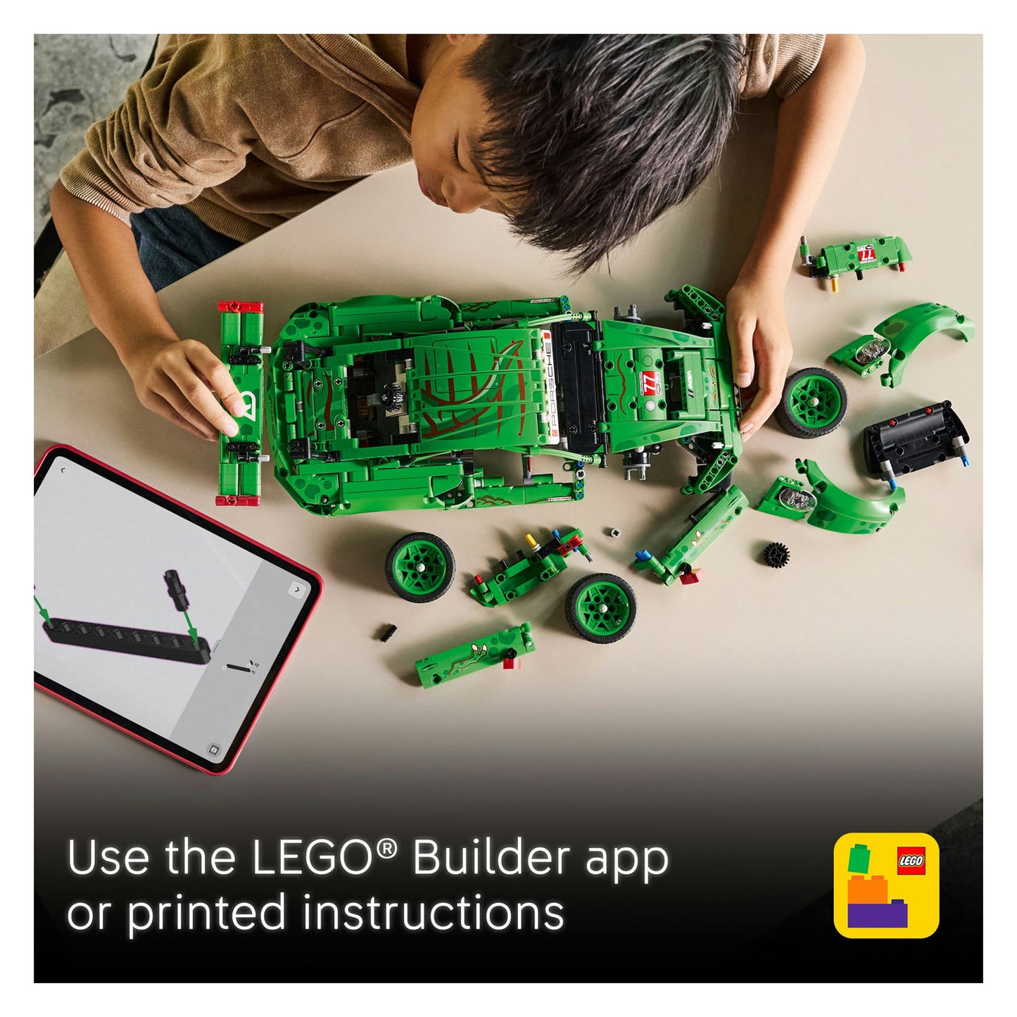 42224 LEGO Technic Porsche 911 GT3 R REXY AO Racing Car