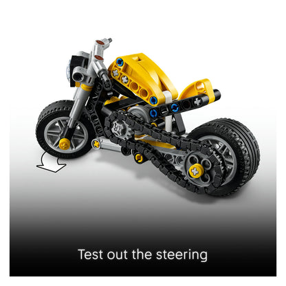 42225 Yellow Motorcycle