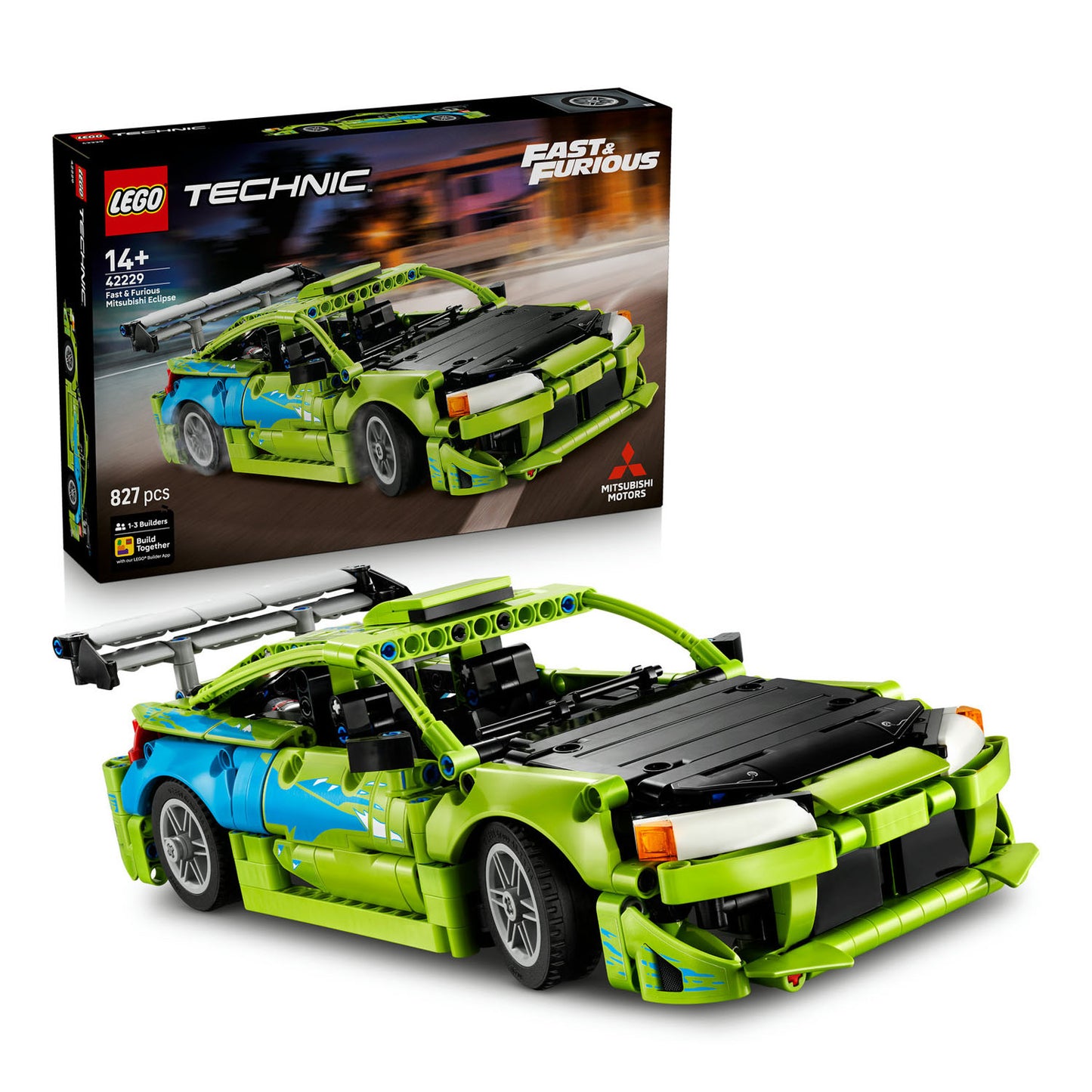 42229 Fast and Furious Mitsubishi Eclipse Car