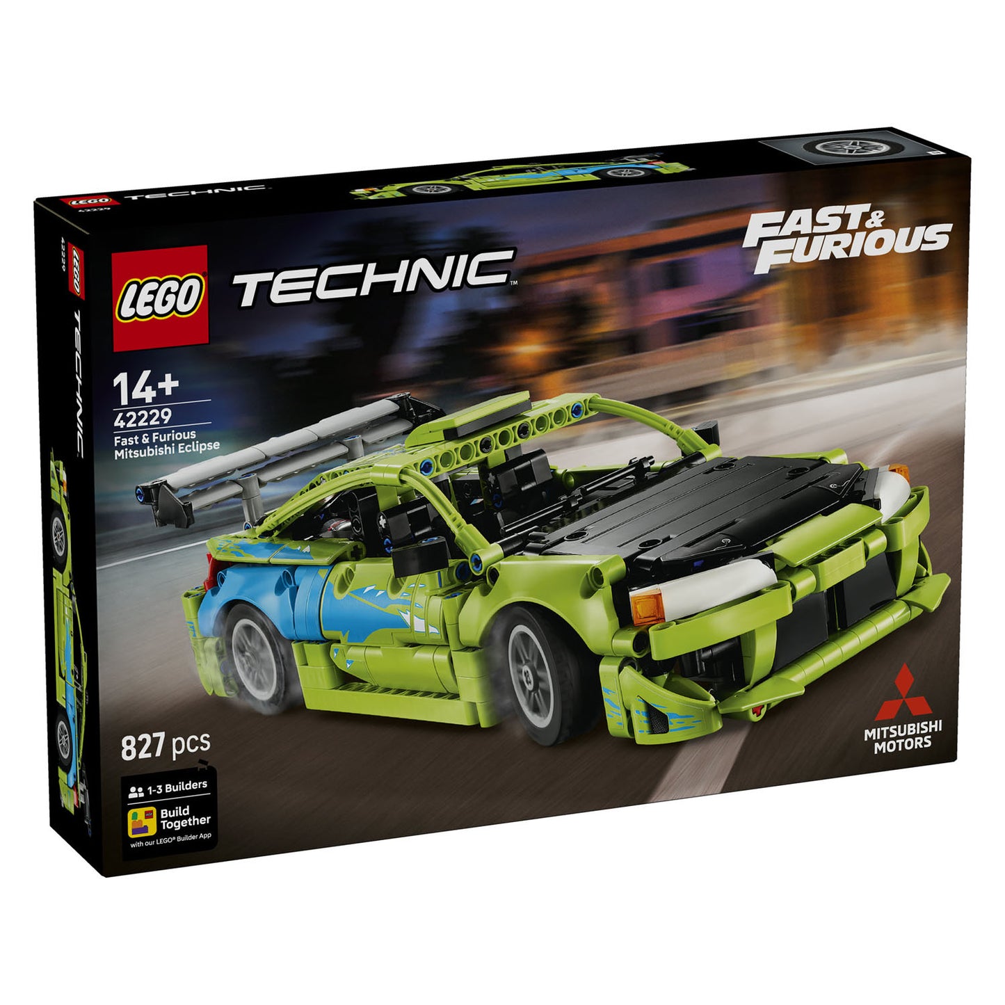 42229 Fast and Furious Mitsubishi Eclipse Car