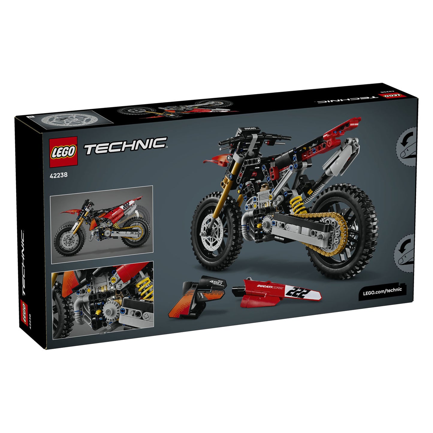 42238 Ducati Desmo450 MX Factory Motorcycle