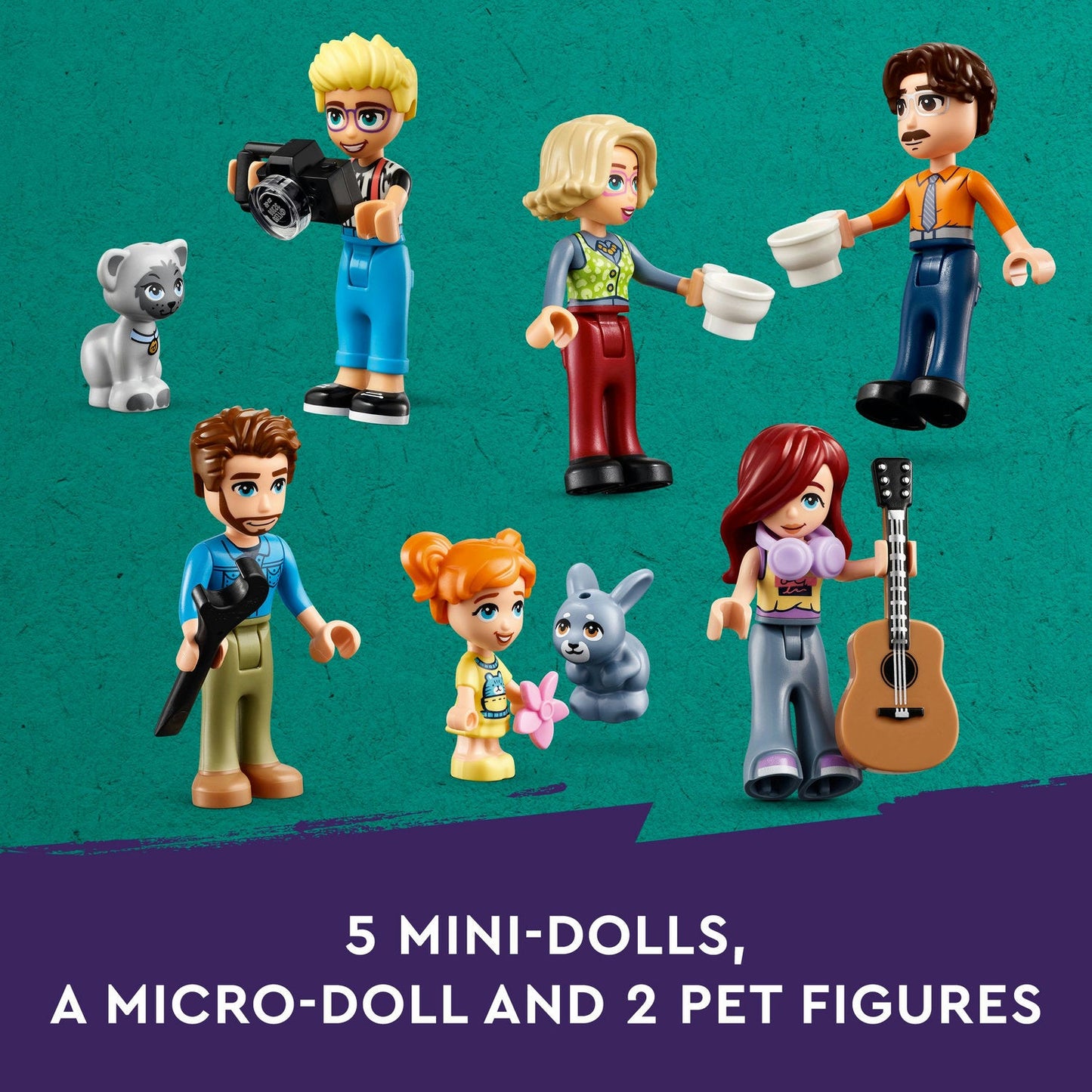 42620 LEGO Friends Olly and Paisley's Family Houses