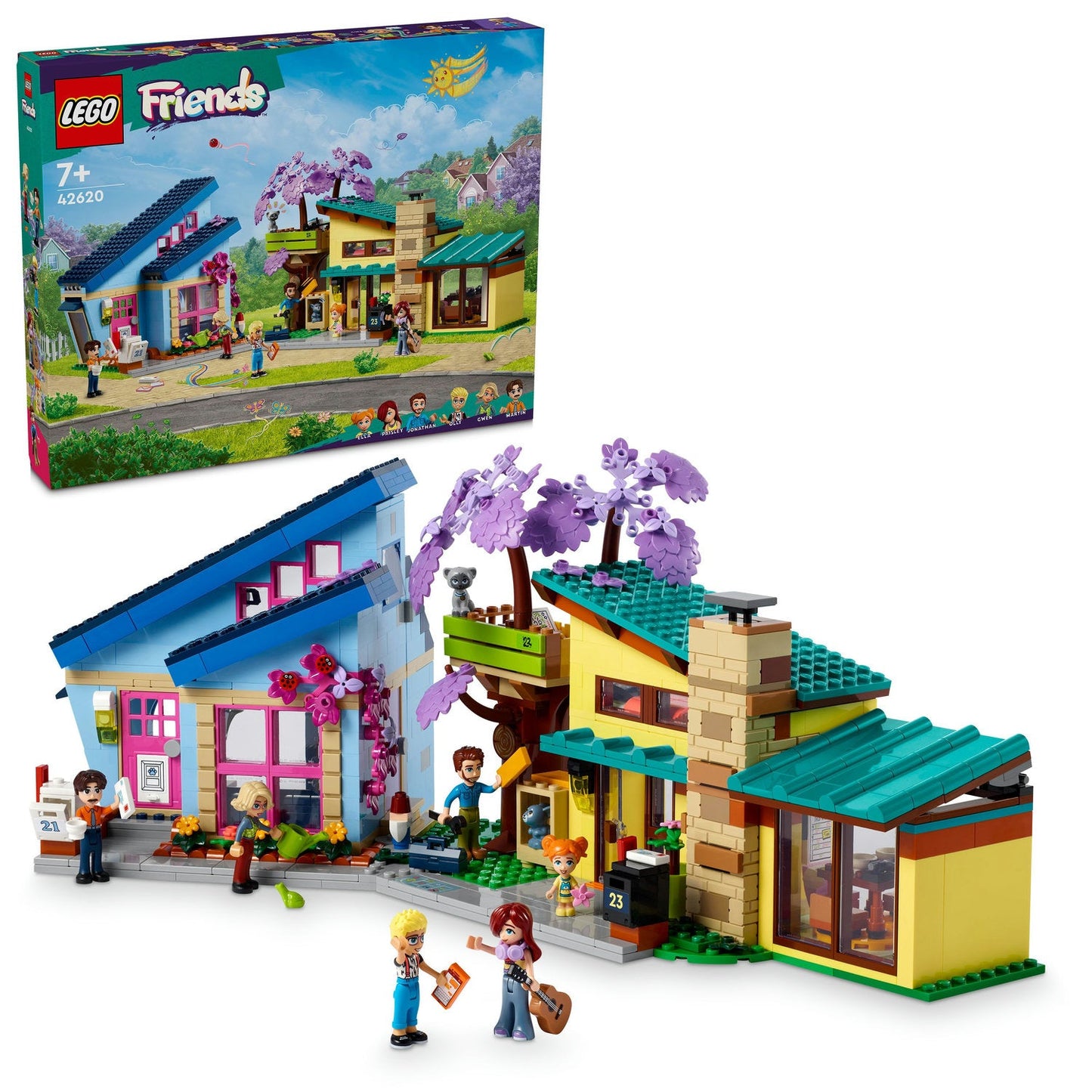 42620 LEGO Friends Olly and Paisley's Family Houses