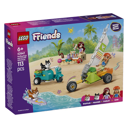 42641 LEGO Friends Surfing Dogs and Scooter Adventure