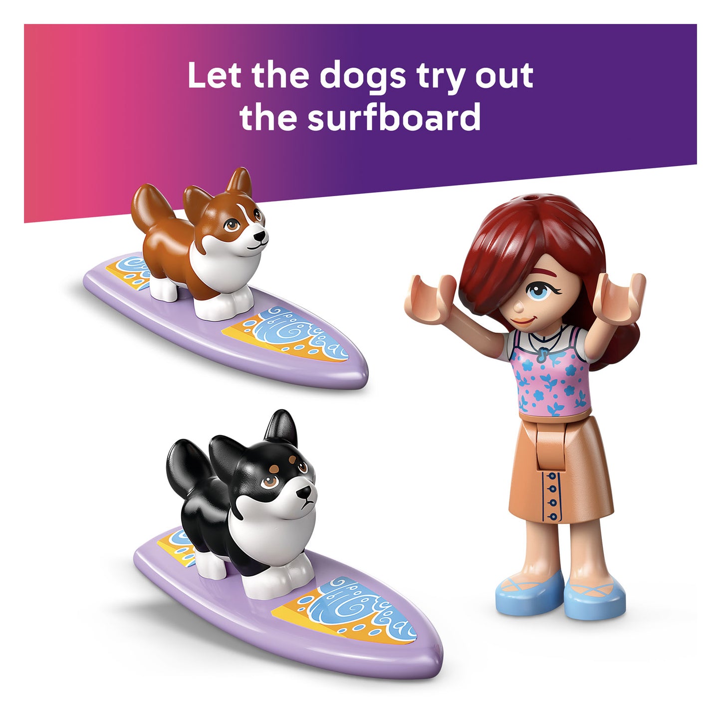 42641 LEGO Friends Surfing Dogs and Scooter Adventure