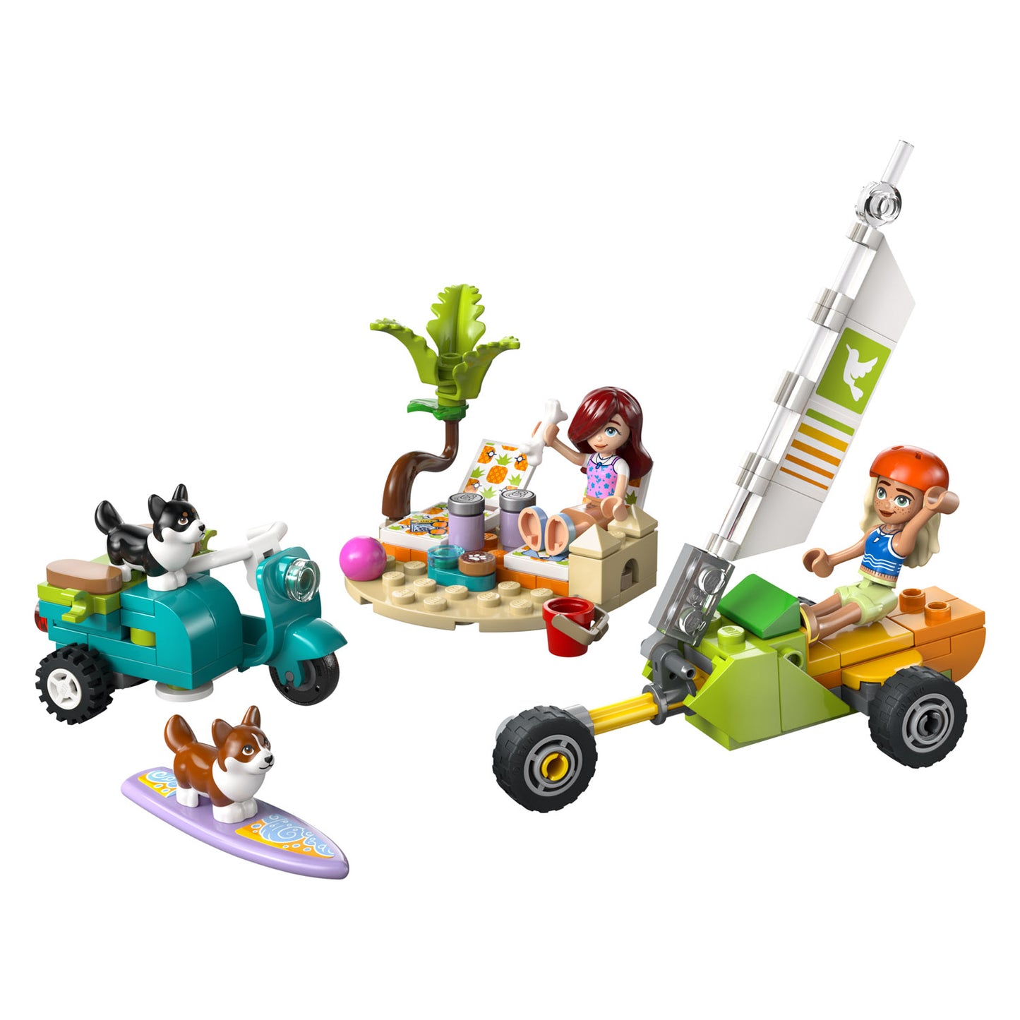 42641 LEGO Friends Surfing Dogs and Scooter Adventure